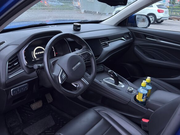 2022 Haval F7x I, синий - вид 7