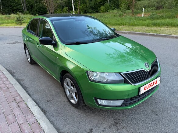 2017 Skoda Rapid I, зелёный