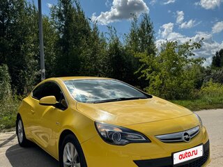 2013 Opel Astra GTC J Рестайлинг, жёлтый, 1100000 рублей, вид 1