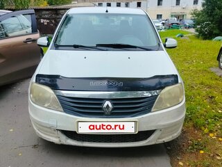 2013 Renault Logan I Рестайлинг, белый, 320000 рублей, вид 1
