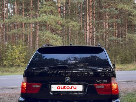 2001 BMW X5 4.4i I (E53), чёрный, 890000 рублей, вид 5