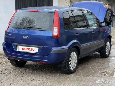 2007 Ford Fusion I Рестайлинг, синий, 370000 рублей, вид 4