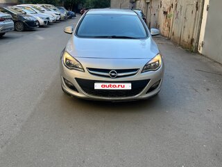 2012 Opel Astra J Рестайлинг, серебристый, 680000 рублей, вид 1
