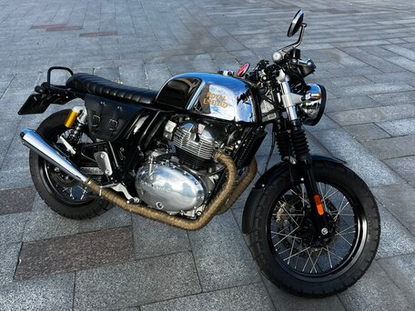 2025 Royal Enfield Continental GT, серебристый, 637000 рублей, вид 1