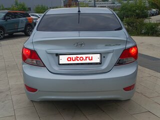 2011 Hyundai Solaris I, голубой, 465000 рублей, вид 4