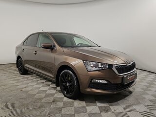 2020 Skoda Rapid II, коричневый, 1545000 рублей, вид 3