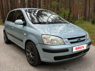 2003 Hyundai Getz I, голубой, 330000 рублей, вид 4