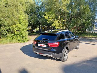 2020 Lada (ВАЗ) Vesta SW Cross I, чёрный, 1150000 рублей, вид 4