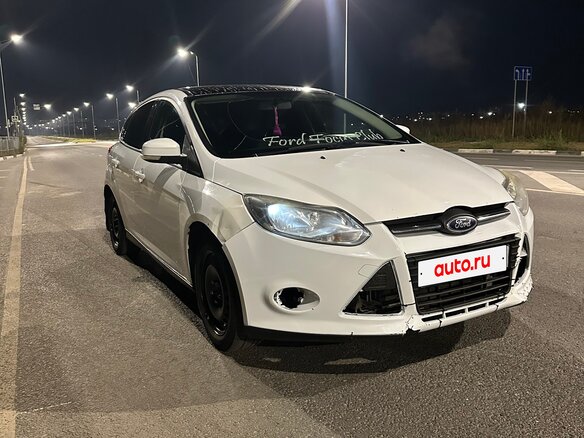2014 Ford Focus III, белый, 400000 рублей - вид 2