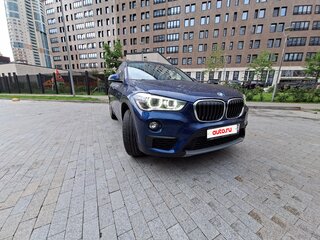 2018 BMW X1 18i sDrive II (F48), синий, 2450000 рублей, вид 2