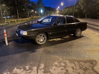 1990 Audi 100 III (C3) Рестайлинг, чёрный, 270000 рублей, вид 2