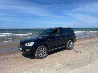 2003 Lexus LX 470 II Рестайлинг, чёрный, 1900000 рублей, вид 1