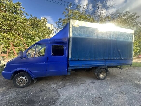 2007 ГАЗ ГАЗель (3302), синий, 599999 рублей - вид 1