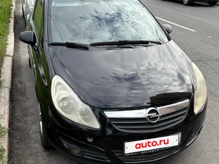 2007 Opel Corsa D, чёрный, 235000 рублей, вид 1