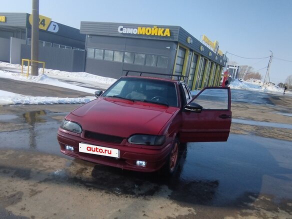 2008 Lada (ВАЗ) 2114, красный, 400000 рублей