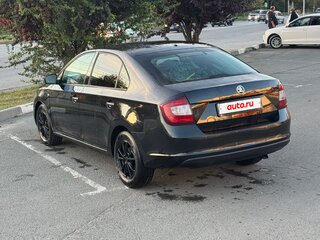 2015 Skoda Rapid I, чёрный, 980000 рублей, вид 4
