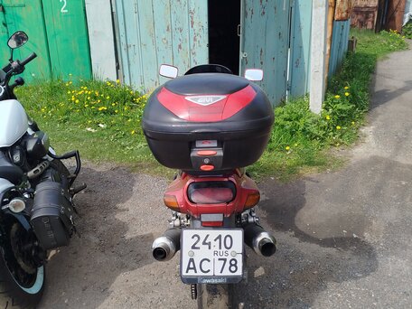 1994 Kawasaki ZZR 400, красный, 200000 рублей, вид 5