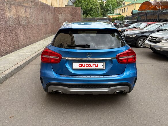 2016 Mercedes-Benz GLA 250 I (X156), голубой, 2200000 рублей - вид 4