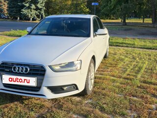 2013 Audi A4 IV (B8) Рестайлинг, белый, 1600000 рублей, вид 2