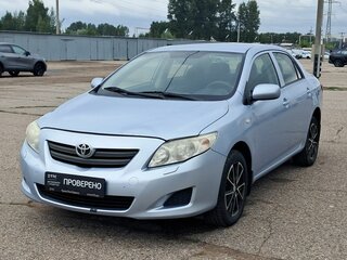 2009 Toyota Corolla X (E140, E150), голубой, 400000 рублей, вид 1