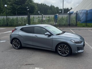 2019 Hyundai Veloster II, серебристый, 2000000 рублей, вид 4
