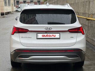2021 Hyundai Santa Fe IV Рестайлинг, белый, 3850000 рублей, вид 4