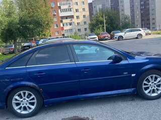 2007 Opel Vectra C Рестайлинг, синий, 350000 рублей, вид 2