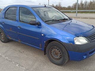 2006 Renault Logan I, синий, 190000 рублей, вид 3