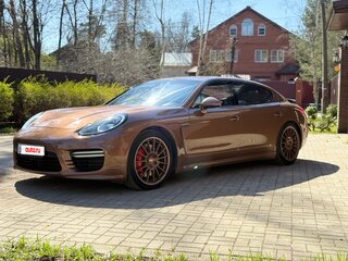 2013 Porsche Panamera Turbo Executive I Рестайлинг, коричневый, 2980000 рублей, вид 3