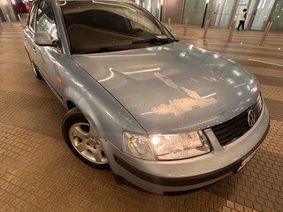 1998 Volkswagen Passat B5, голубой, 300000 рублей, вид 4