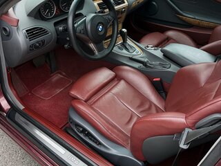 2005 BMW 6 серии 645i II (E63/E64), красный, 1375000 рублей, вид 5