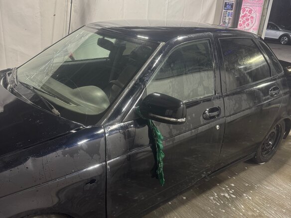 2007 Lada (ВАЗ) Priora I, чёрный, 90000 рублей - вид 3