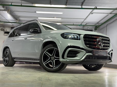 2024 Mercedes-Benz GLS 450 II (X167) Рестайлинг, серый, 13550000 рублей, вид 3