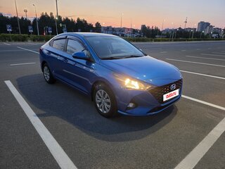 2020 Hyundai Solaris II, синий, 1700000 рублей, вид 3