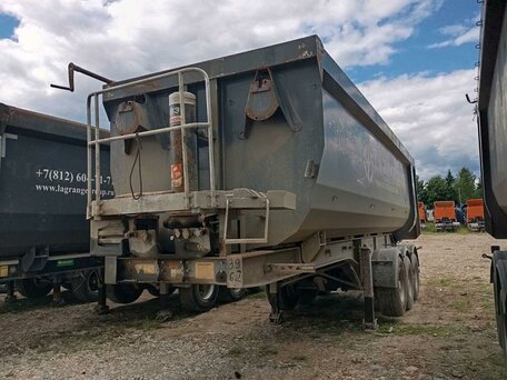 2021 Grunwald Полуприцеп самосвальный, серый, 1710000 рублей, вид 1