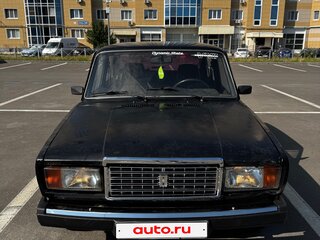 2010 Lada (ВАЗ) 2107, чёрный, 75000 рублей, вид 2