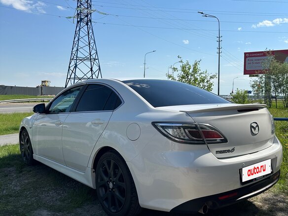 2012 Mazda 6 II (GH) Рестайлинг, белый, 1149999 рублей - вид 6