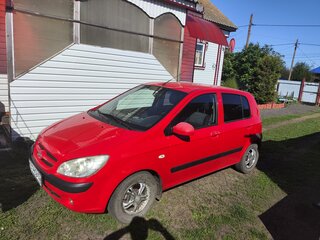 2007 Hyundai Getz I Рестайлинг, красный, 420000 рублей, вид 1