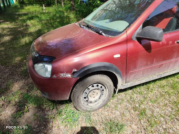 2010 Lada (ВАЗ) Kalina I, серебристый, 150000 рублей - вид 13