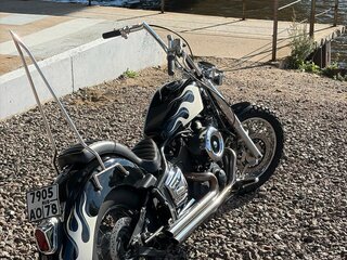 2006 Yamaha XVS1100, чёрный, 449000 рублей, вид 2