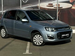 2013 Lada (ВАЗ) Kalina II, голубой, 460000 рублей, вид 4