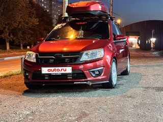 2017 Lada (ВАЗ) Granta I, красный, 660000 рублей, вид 2