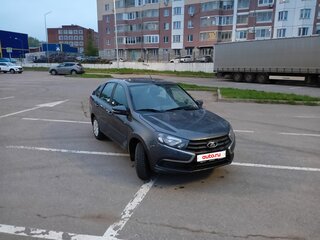 2021 Lada (ВАЗ) Granta I Рестайлинг, серый, 850000 рублей, вид 3