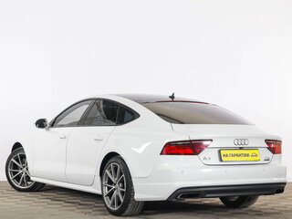 2015 Audi A7 I (4G) Рестайлинг, белый, 2949000 рублей, вид 4