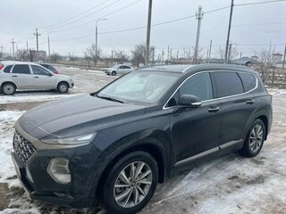 2019 Hyundai Santa Fe IV, чёрный, 2750000 рублей, вид 1