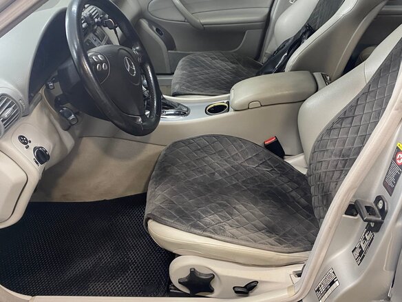 2004 Mercedes-Benz C-Класс 230 II (W203) Рестайлинг, серебристый, 850000 рублей - вид 12