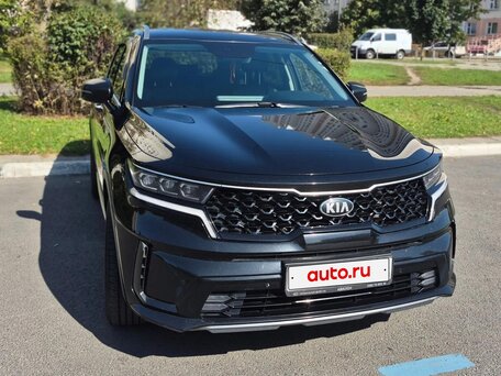 2021 Kia Sorento IV, чёрный, 3690000 рублей, вид 5