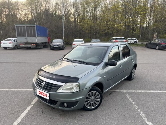2011 Renault Logan I Рестайлинг, синий, 330000 рублей