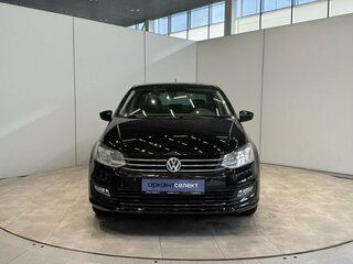 2018 Volkswagen Polo V Рестайлинг, чёрный, 1105000 рублей, вид 3