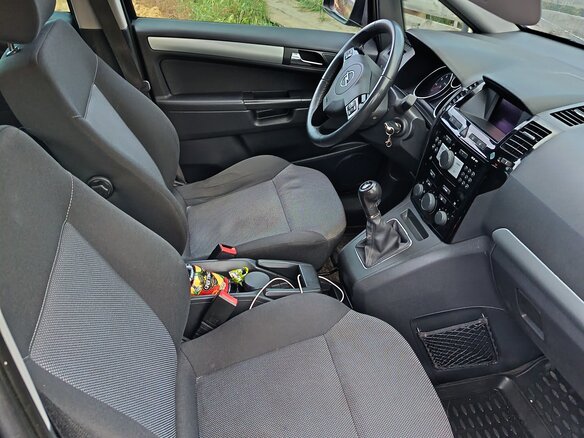2011 Opel Zafira B Рестайлинг, синий, 750000 рублей - вид 13